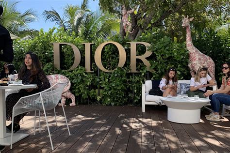 Dior restaurant Miami design district